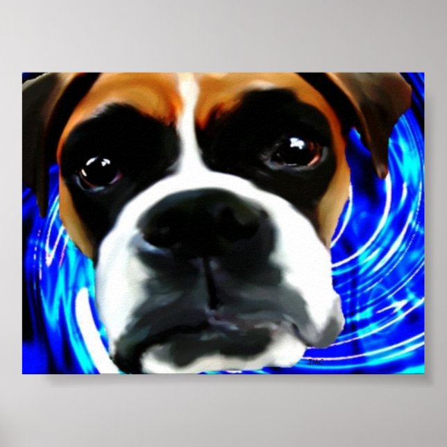 Affiche boxeur fou (Devant)