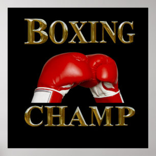 AFFICHE BOXING
