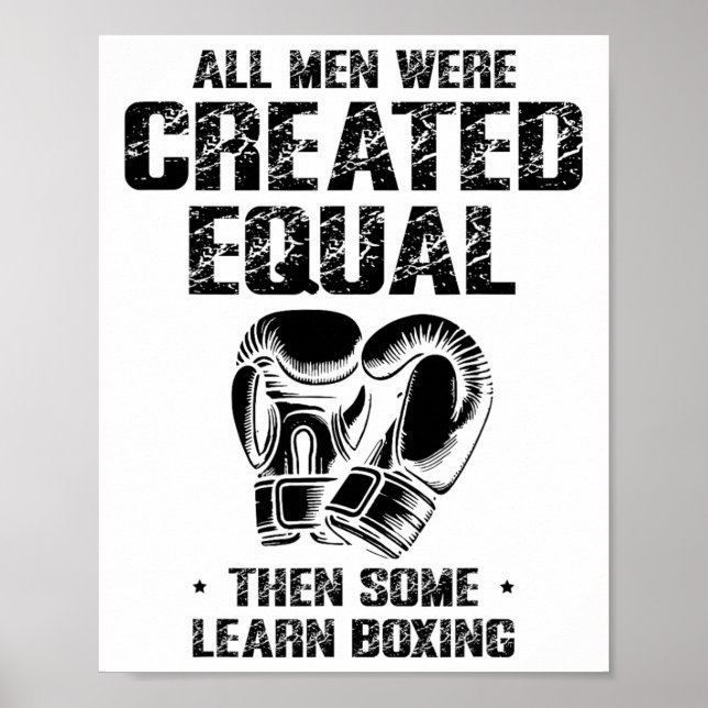 Affiche Boxing Day Love Boxing Training Coach Fighter (Devant)