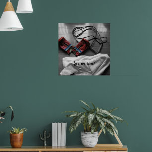 Affiche Boxing Gloves and Gym