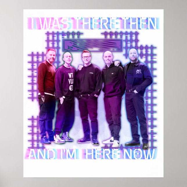 Affiche boyband five  (Devant)