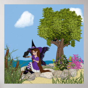 Affiche Bracelet Raven Witch