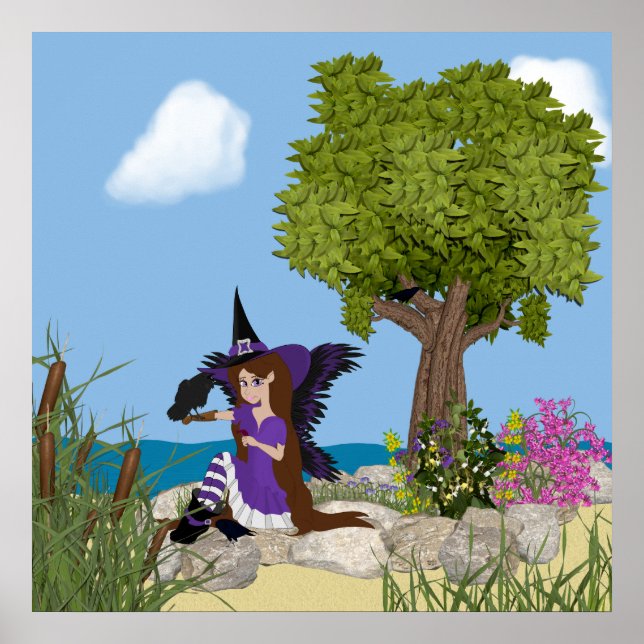 Affiche Bracelet Raven Witch (Devant)