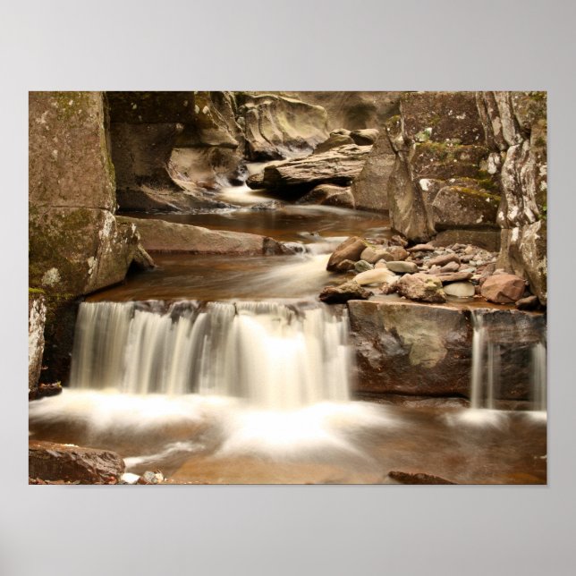 Affiche Bracklinn Falls, Perthshire, Écosse (Devant)