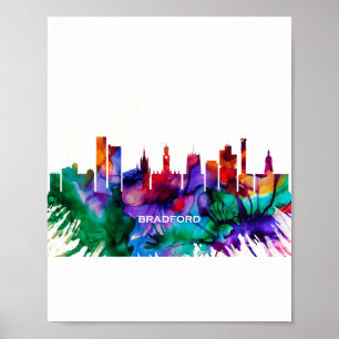 Affiche Bradford Skyline
