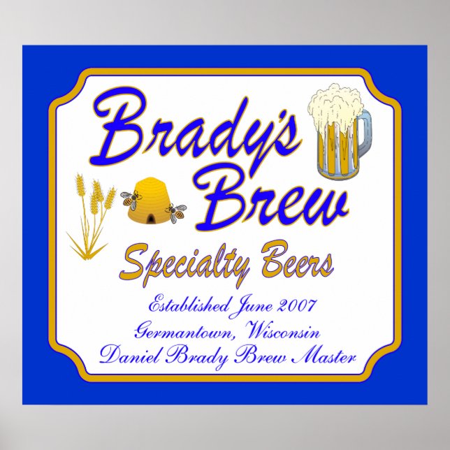 Affiche Brady's_Brew_3 (Devant)