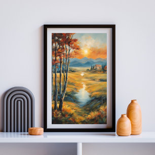 Affiche Braises à travers le miroir alpin