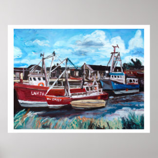 Affiche Brancaster Staithe