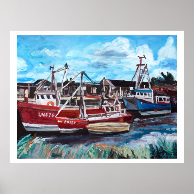 Affiche Brancaster Staithe (Devant)