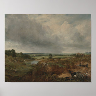 Affiche Branch Hill Pond, Hampstead - gendarme