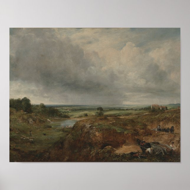 Affiche Branch Hill Pond, Hampstead - gendarme (Devant)