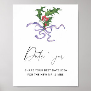 Affiche Branche de houx - idées de soirée en amoureux jeu