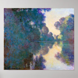 Affiche Branche de la Seine près de Giverny, Monet