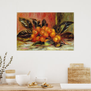 Affiche Branche de néflier par Pierre Renoir