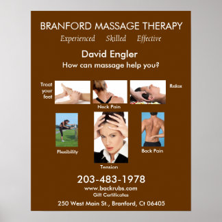 Affiche Branford Massage Therapy - Expérience - Efficace