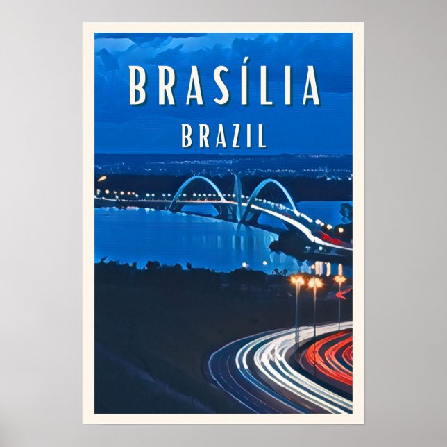 Affiche Brasilia : La ville futuriste au coeur du Brésil (Devant)