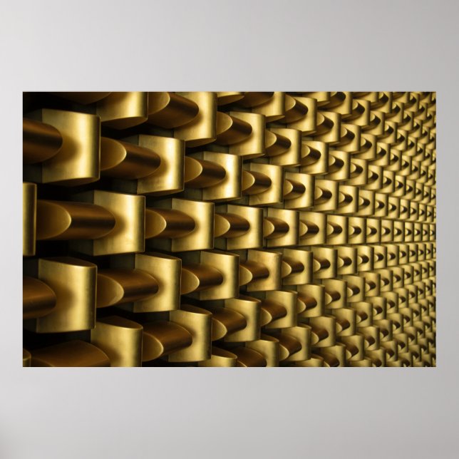 Affiche Brass metal frame (Devant)