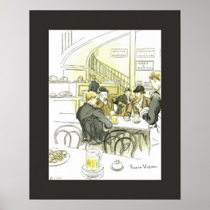 Affiche Brasserie Allemande ~Brasserie allemande ~ Pierre 