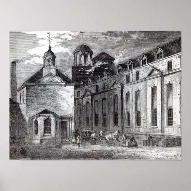 Affiche Brasserie Barclays, 1829 (Devant)