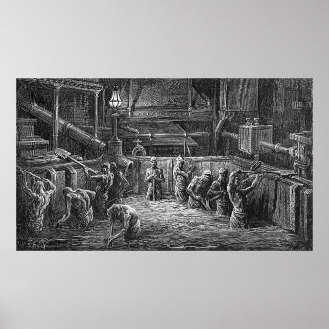 Affiche Brasseurs au travail (Devant)