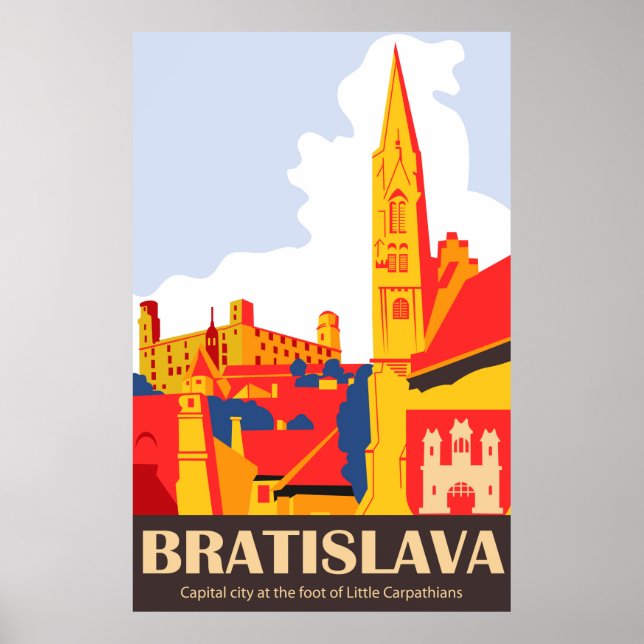 Affiche Bratislava (Devant)