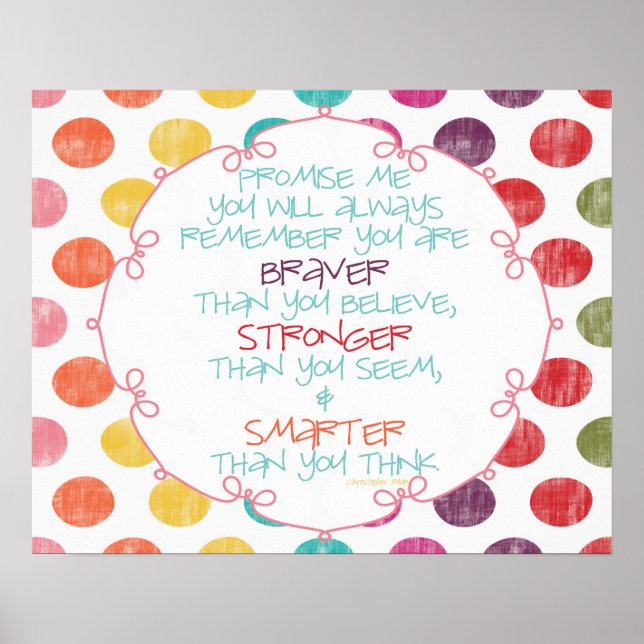 Affiche Braver, Plus fort, Plus intelligent (Devant)