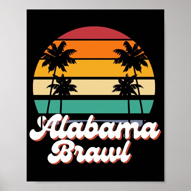 Affiche Brawl en Alabama (Devant)
