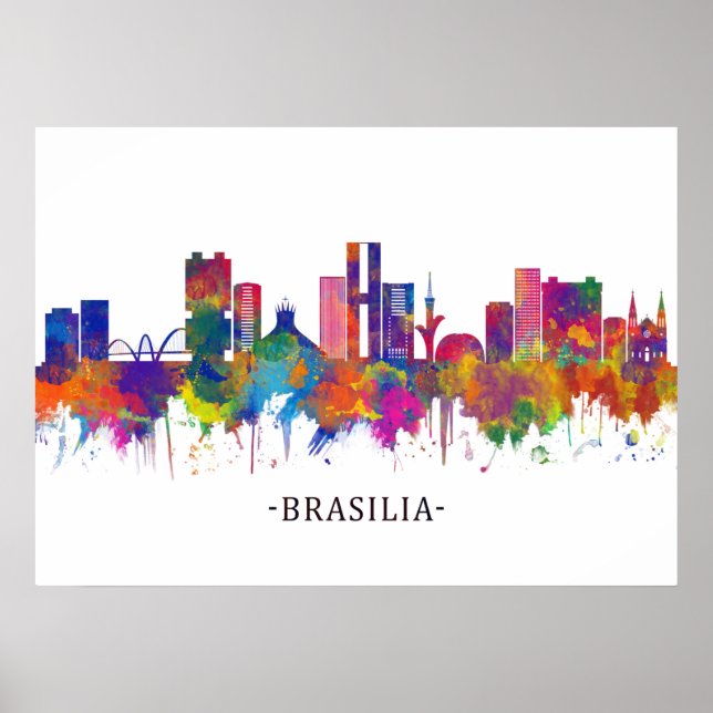 Affiche Brazil Skyline (Devant)