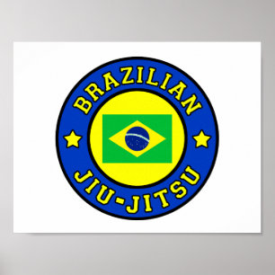 Affiche Brazilian Jiu Jitsu