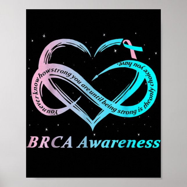 Affiche Brca Warrior Im Fine Breast Cancer Awareness  (Devant)