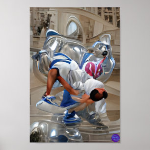 AFFICHE BREAKDANCER