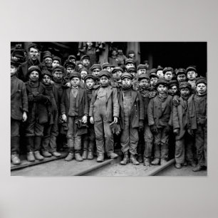 Affiche Breaker Boys De La Pennsylvania Coal Company