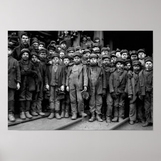 Affiche Breaker Boys De La Pennsylvania Coal Company