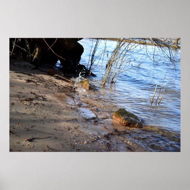 Affiche Breakers, Vie de plage (Devant)