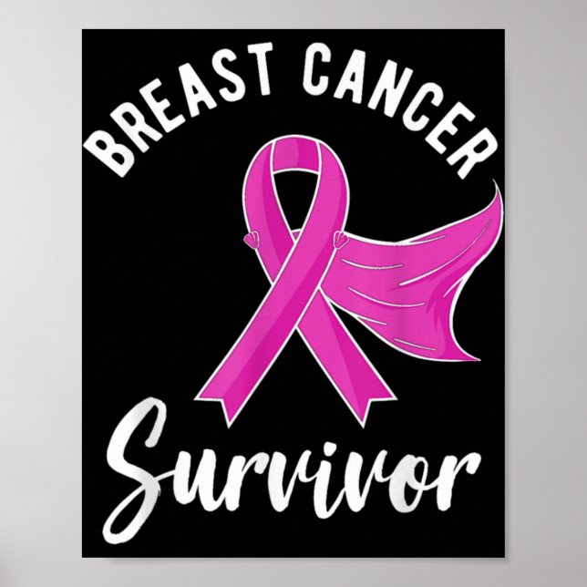 Affiche Breast Cancer Awareness Women Survivor Nk  (Devant)