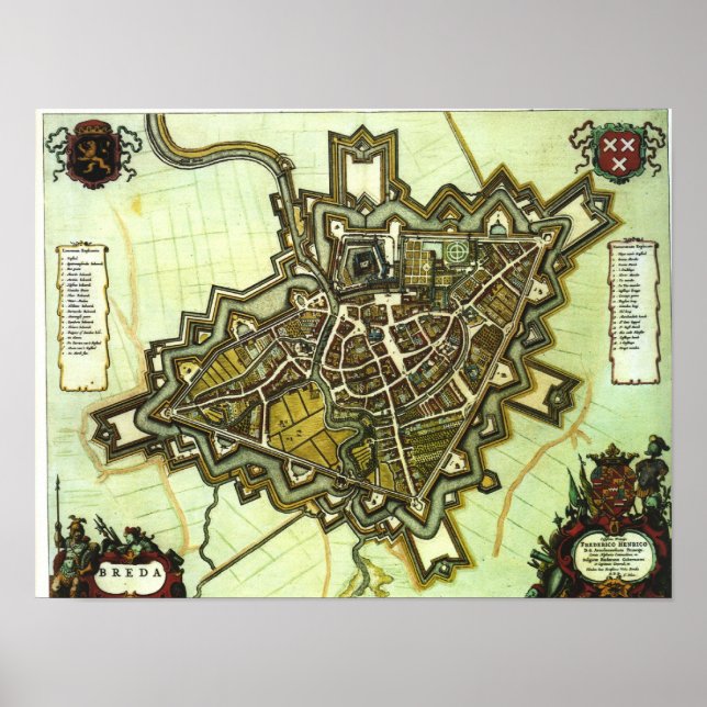 Affiche Breda - 1652 (Devant)