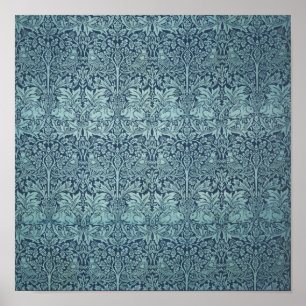 Affiche Brer Rabbit par William Morris, Motif textile