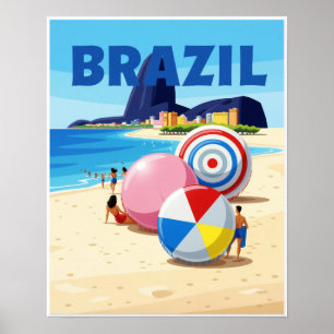 Affiche Brésil