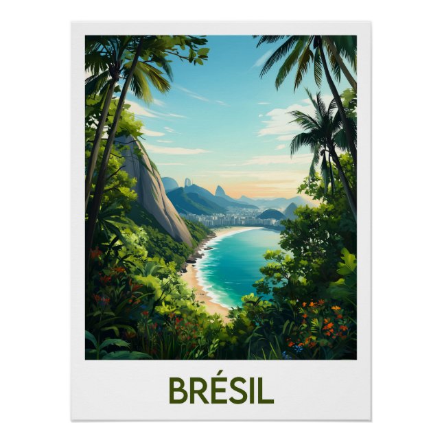 Affiche Brésil (Devant)