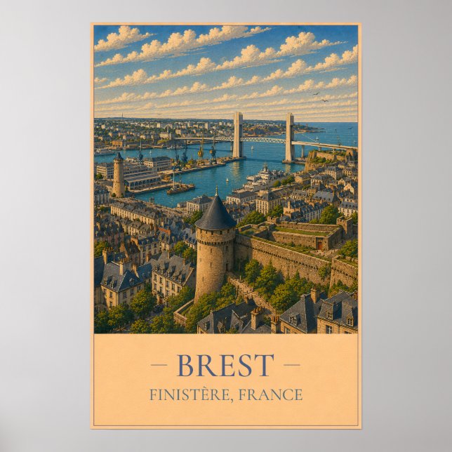 Affiche Brest (Devant)