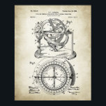 Affiche Brevet de boussole nautique<br><div class="desc">Brevet de boussole nautique</div>