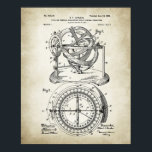 Affiche Brevet de boussole nautique<br><div class="desc">Brevet de boussole nautique</div>
