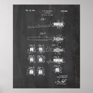 Affiche Brevet de brosse à dents