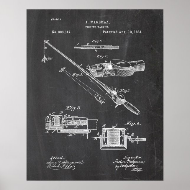 Affiche brevet de pêche (Devant)