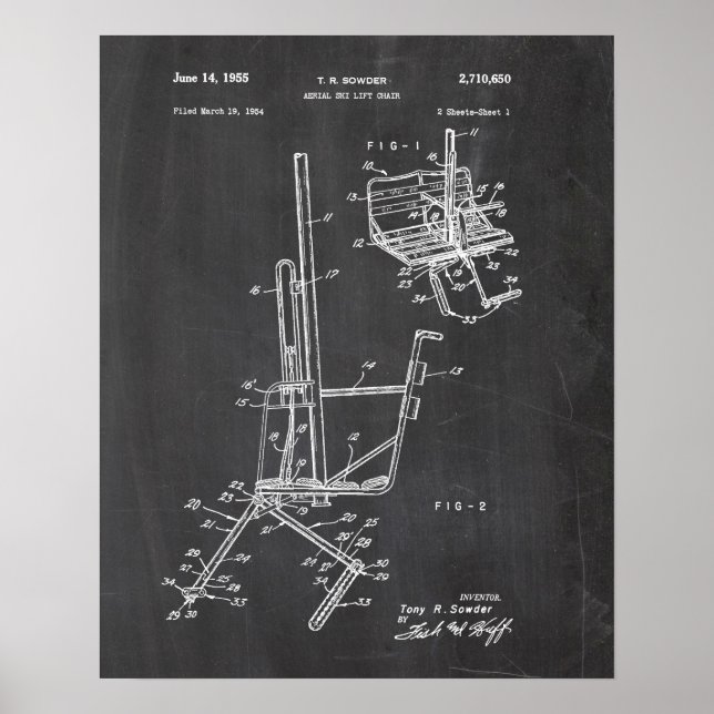 Affiche Brevet Ski (Devant)