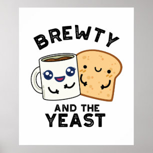 Affiche Brewty Et La Levure Drôle Movie Pun