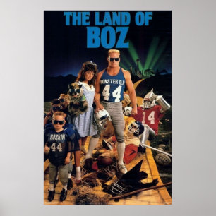 AFFICHE BRIAN BOSEWORTH LE PAYS DE BOZ