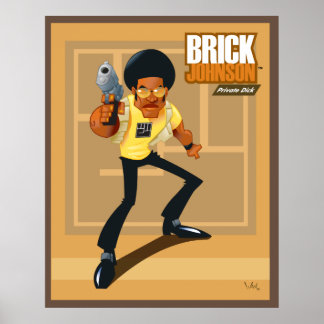 Affiche Brick Johnson. Soldat Dick !