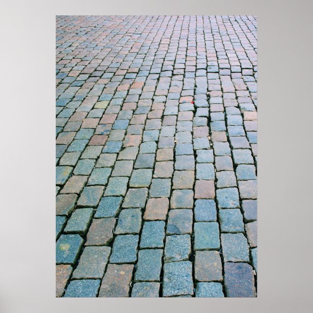 Affiche Brick Plaza à la Grand-Place - Bruxelles, Belgique (Devant)