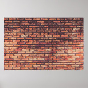 Affiche brick wall texture backgroundbackground